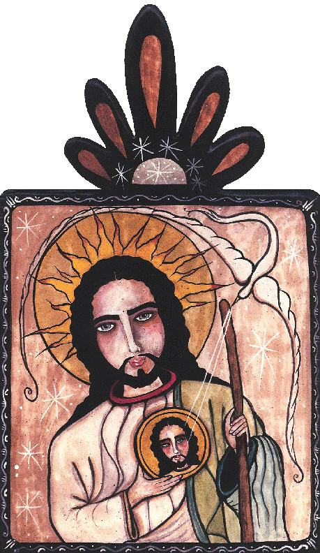 St. Jude
                  Retablo by Virginia Maria Romero