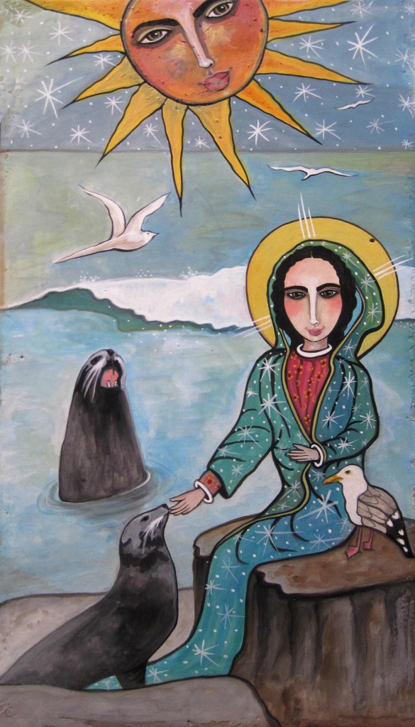 Seals Speak
                  to Mary by Virginia Maria Romero